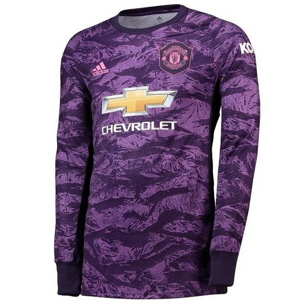 Tailandia Camiseta Manchester United ML Portero 2019 2020 Purpura